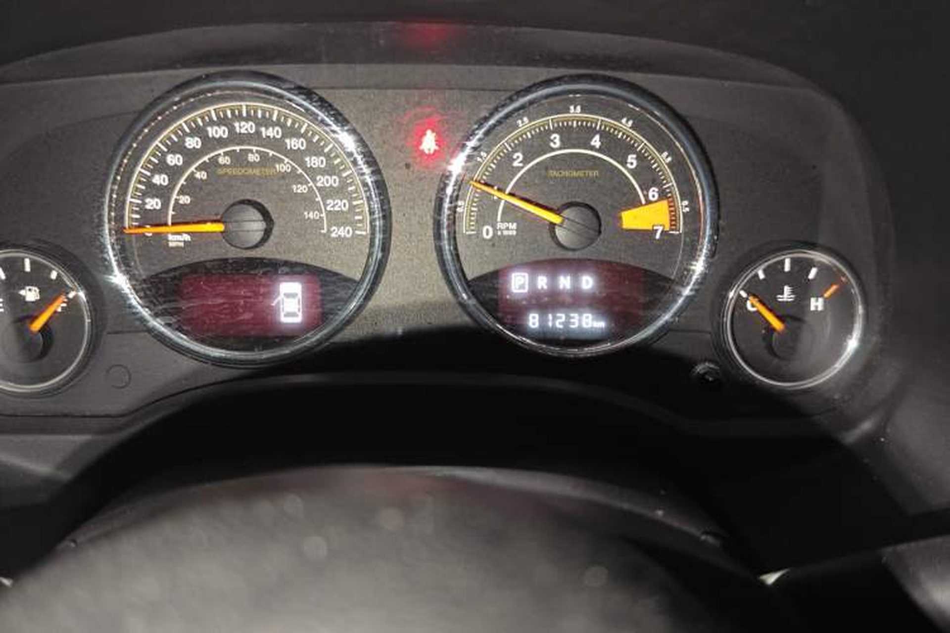 Used Jeep Compass 2014 Revised Version 2.0L Two-Wheel Drive Elite Edition Odometer Close Up