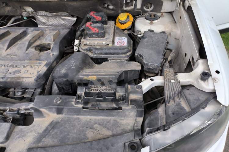Used Jeep Compass 2014 Revised Version 2.4L Four-Wheel Drive Comfort Edition Engine Bay Left