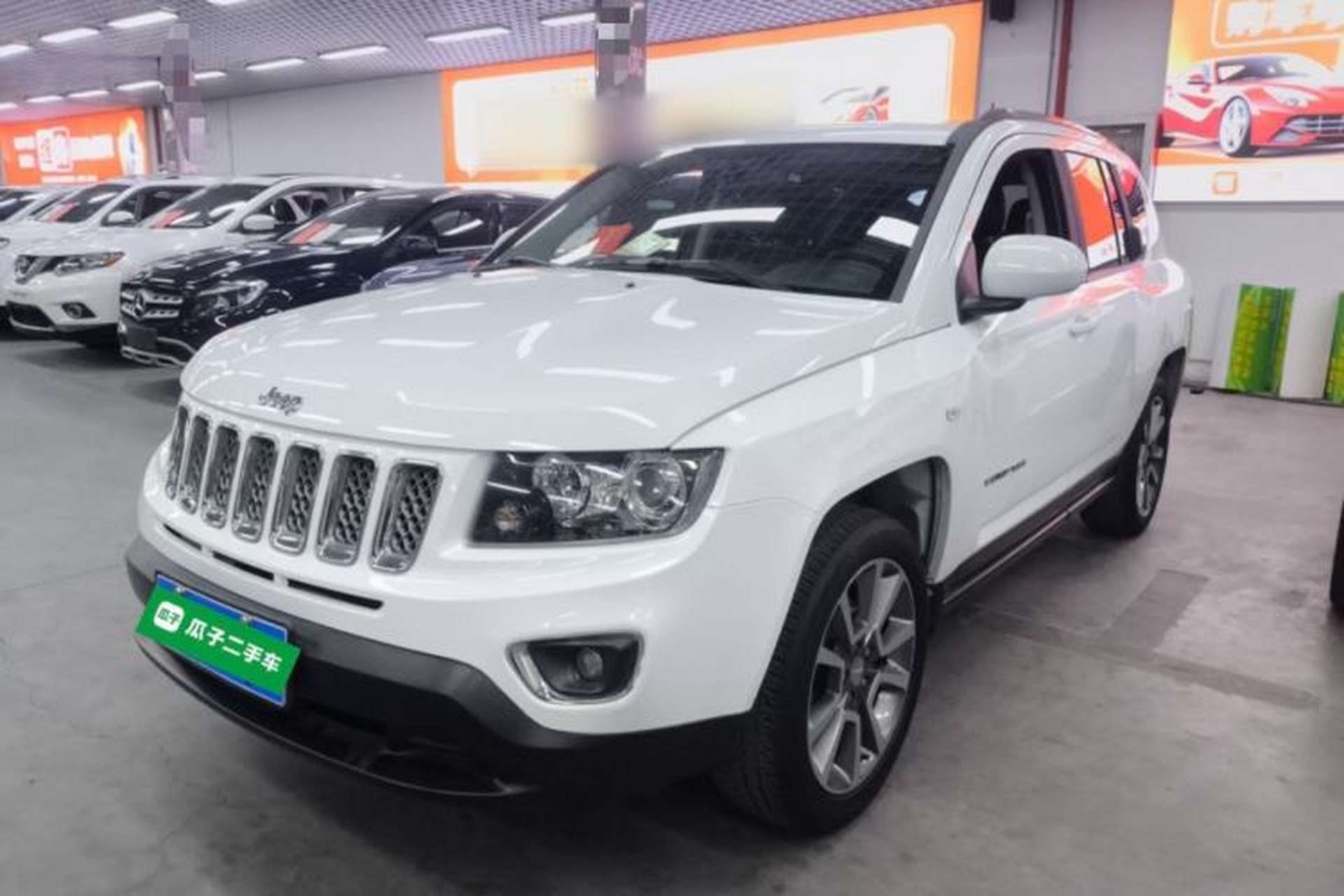 Used Jeep Compass 2014 Revised Version 2.0L Two-Wheel Drive Elite Edition Front Left 45 Deg