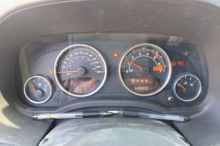 Used Jeep Compass 2014 Revised Version 2.0L Two-Wheel Drive Elite Edition Instrument Cluster