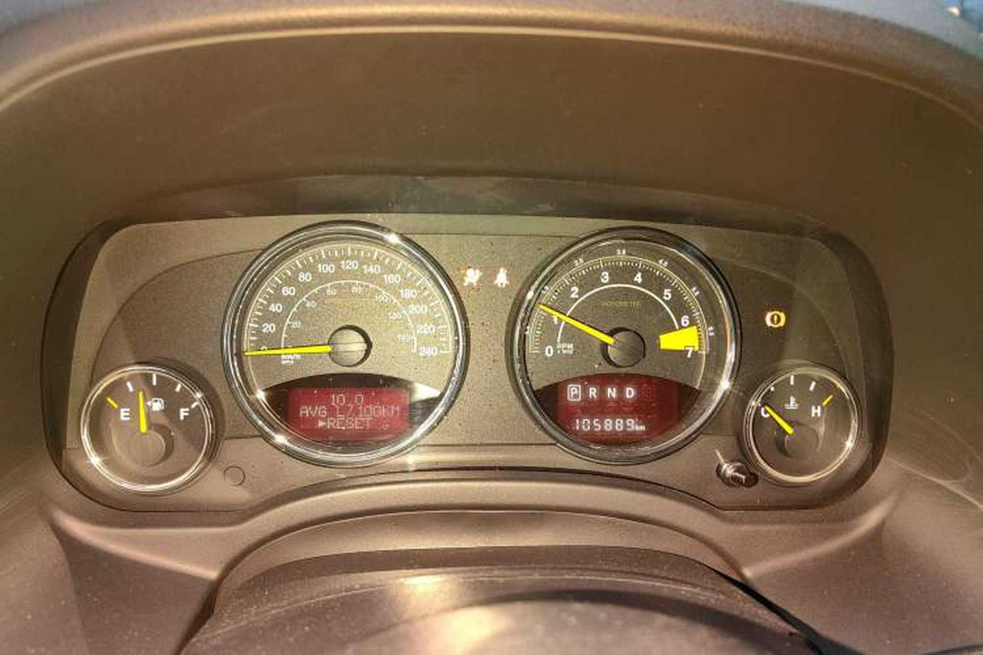 Used Jeep Compass 2014 2.4L Four-Wheel Drive Serpentine Collection Edition Instrument Cluster