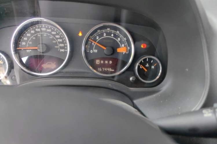 Used Jeep Compass 2014 Revised Version 2.0L Two-Wheel Drive Elite Edition Odometer Close Up