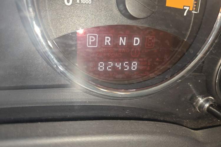Used Jeep Compass 2014 Revised Version 2.0L Two-Wheel Drive Elite Edition Odometer Close Up