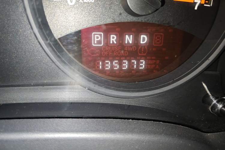 Used Jeep Compass 2014 Revised Version 2.0L Two-Wheel Drive Entry-Level Edition Odometer Close Up