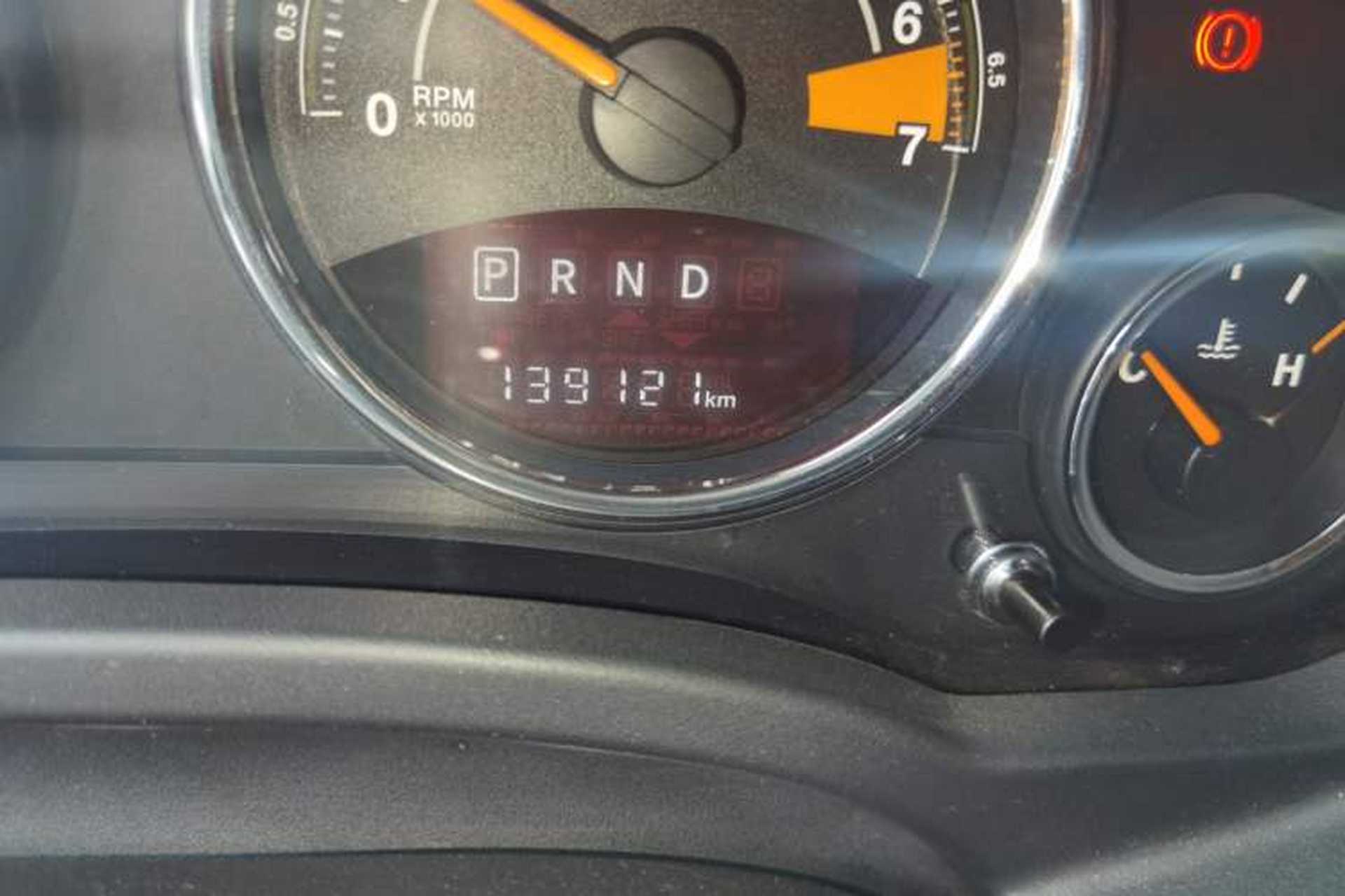 Used Jeep Compass 2014 Revised Version 2.4L Four-Wheel Drive Luxury Edition Odometer Close Up