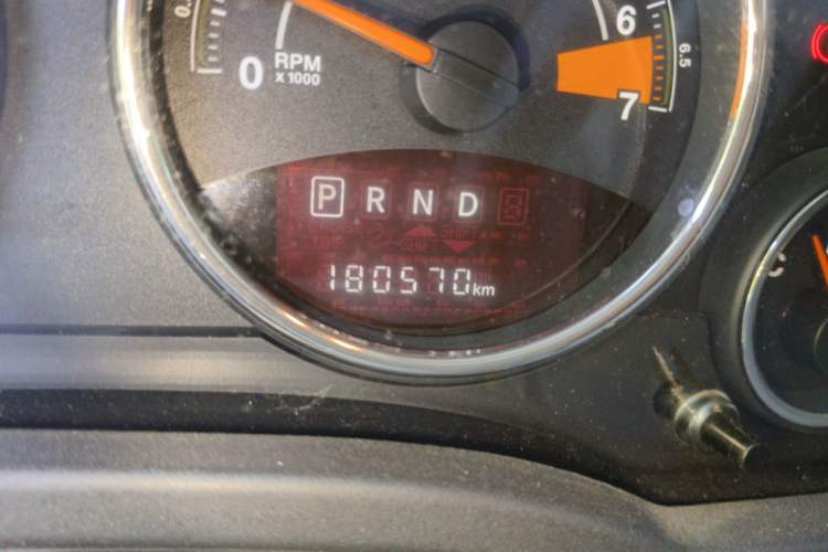 Used Jeep Compass 2014 Revised Version 2.0L Two-Wheel Drive Elite Edition Odometer Close Up