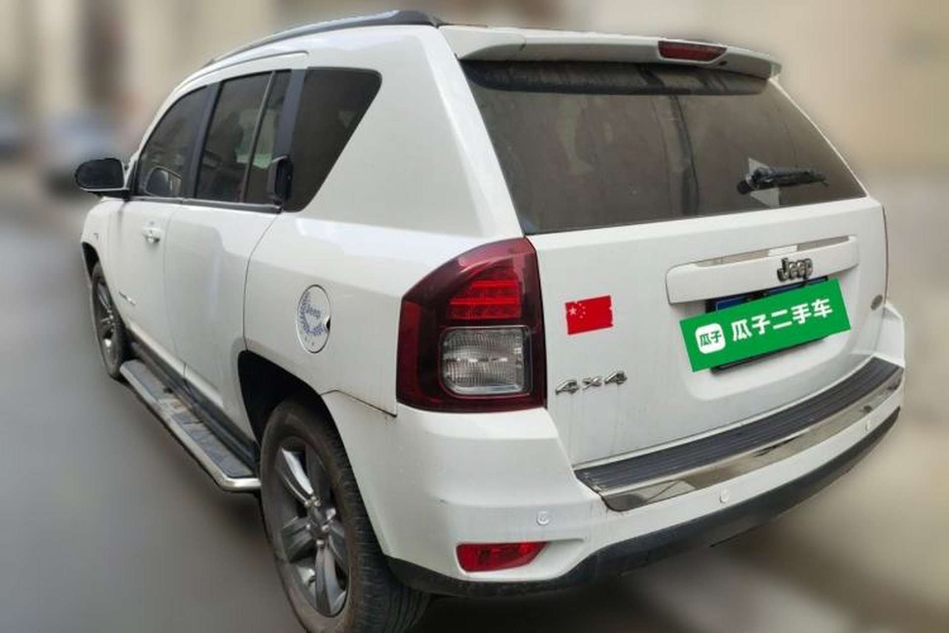 Used Jeep Compass 2014 Revised Version 2.4L Four-Wheel Drive Comfort Edition Rear Left 45 Deg