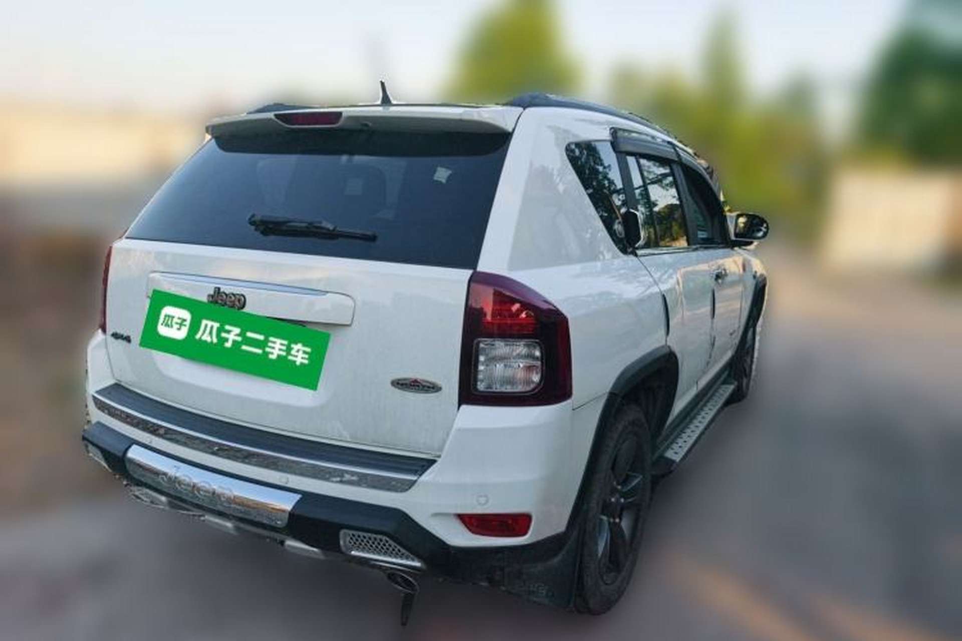 Used Jeep Compass 2014 Revised Version 2.4L Four-Wheel Drive Comfort Edition Rear Right 45 Deg