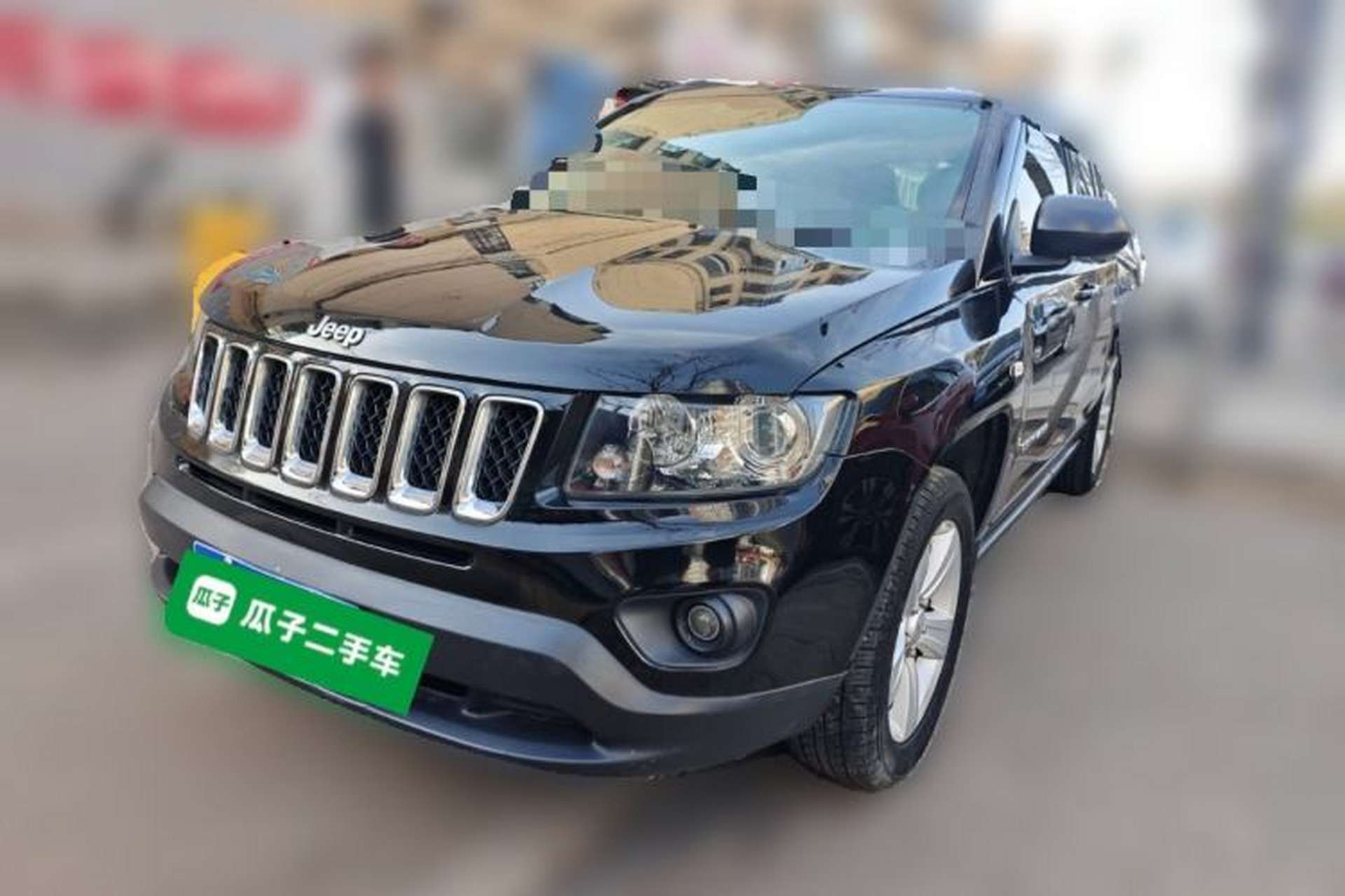 Used Jeep Compass 2015 2.0L two-wheel drive sport version Front Left 45 Deg