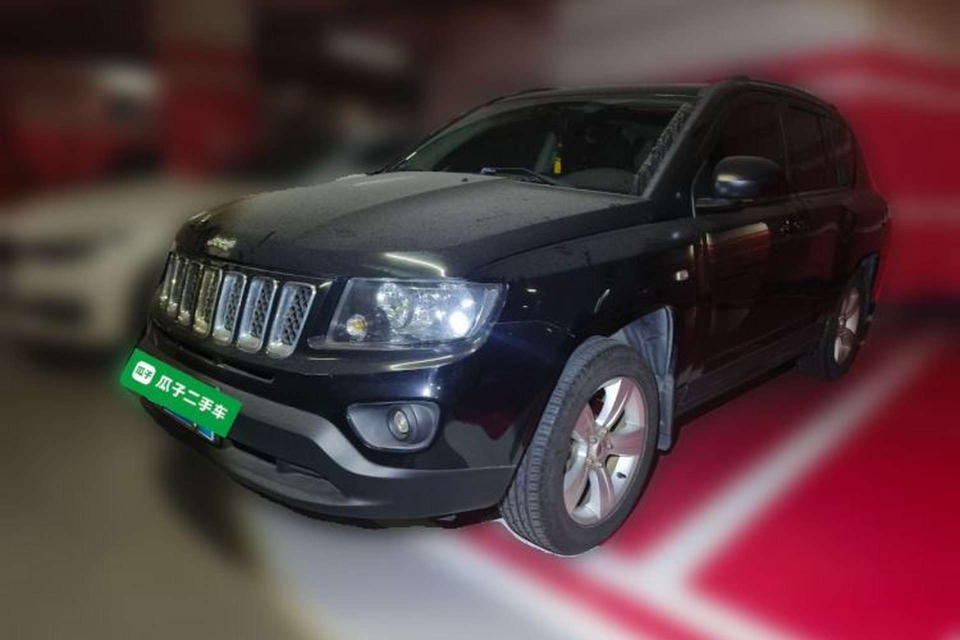 Used Jeep Compass 2015 2.0L two-wheel drive sport version Front Left 45 Deg