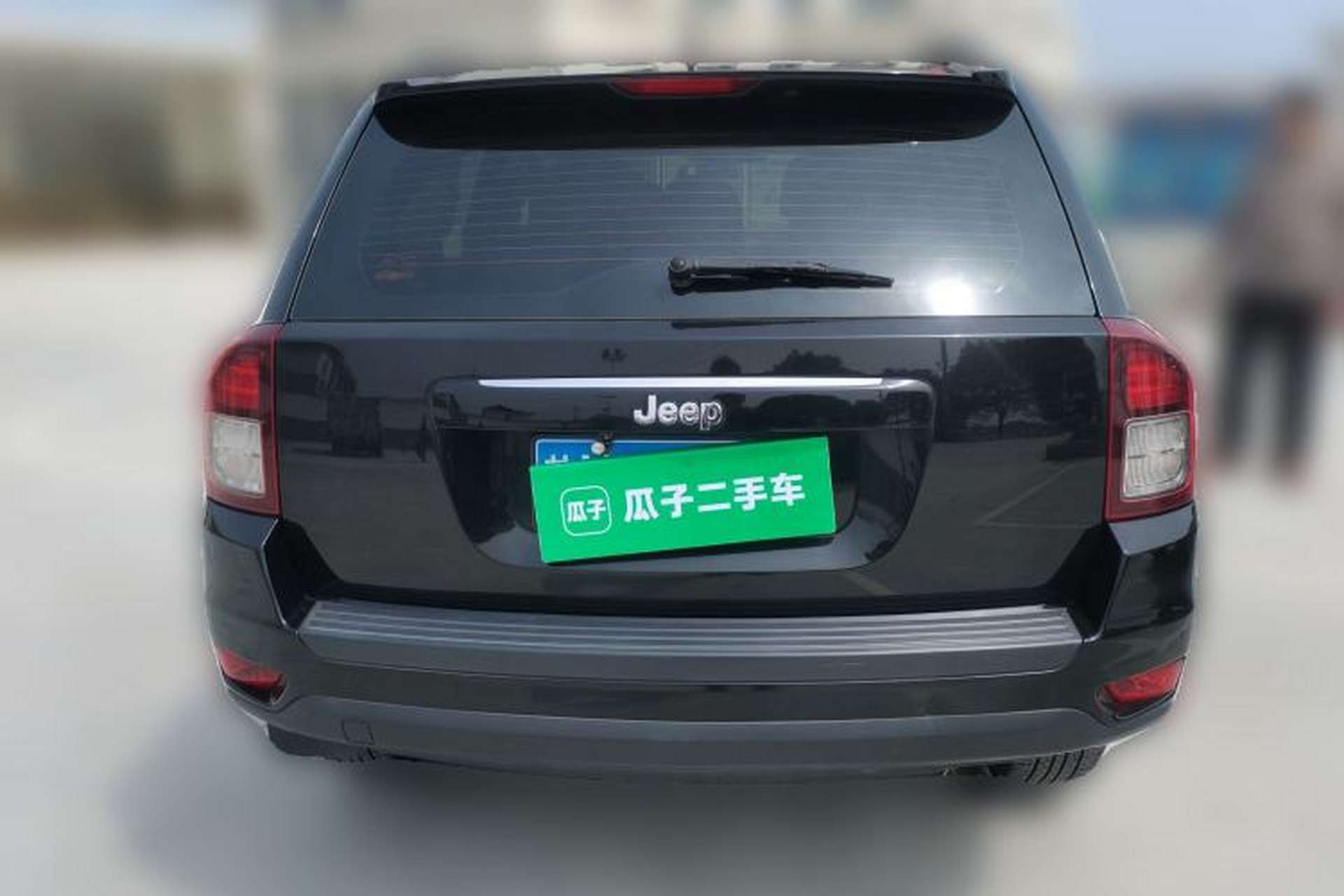 Used Jeep Compass 2015 2.0L two-wheel drive sport version Rear