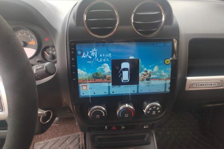 Used Jeep Compass 2015 2.0L two-wheel drive sport version Audio And AC Panel