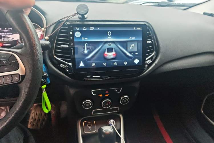Used Jeep Compass 2017 200T Automatic Enjoyment Version Audio And AC Panel