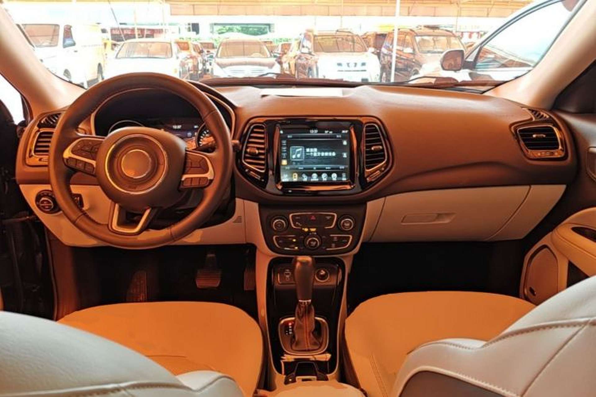 Used Jeep Compass 2017 200T Automatic Prestige Edition Center Console