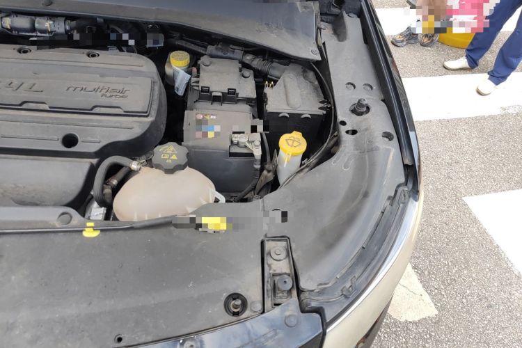 Used Jeep Compass 2017 200T Automatic Family Edition Engine Bay Left