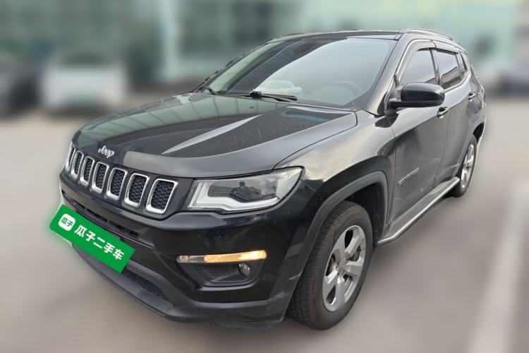 Used Jeep Compass 2017 200T Automatic Family Enjoyment Four-Wheel Drive Edition Front Left 45 Deg