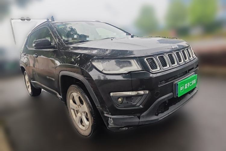Used Jeep Compass 2017 200T Automatic Family Enjoyment Four-Wheel Drive Edition Front Right 45 Deg