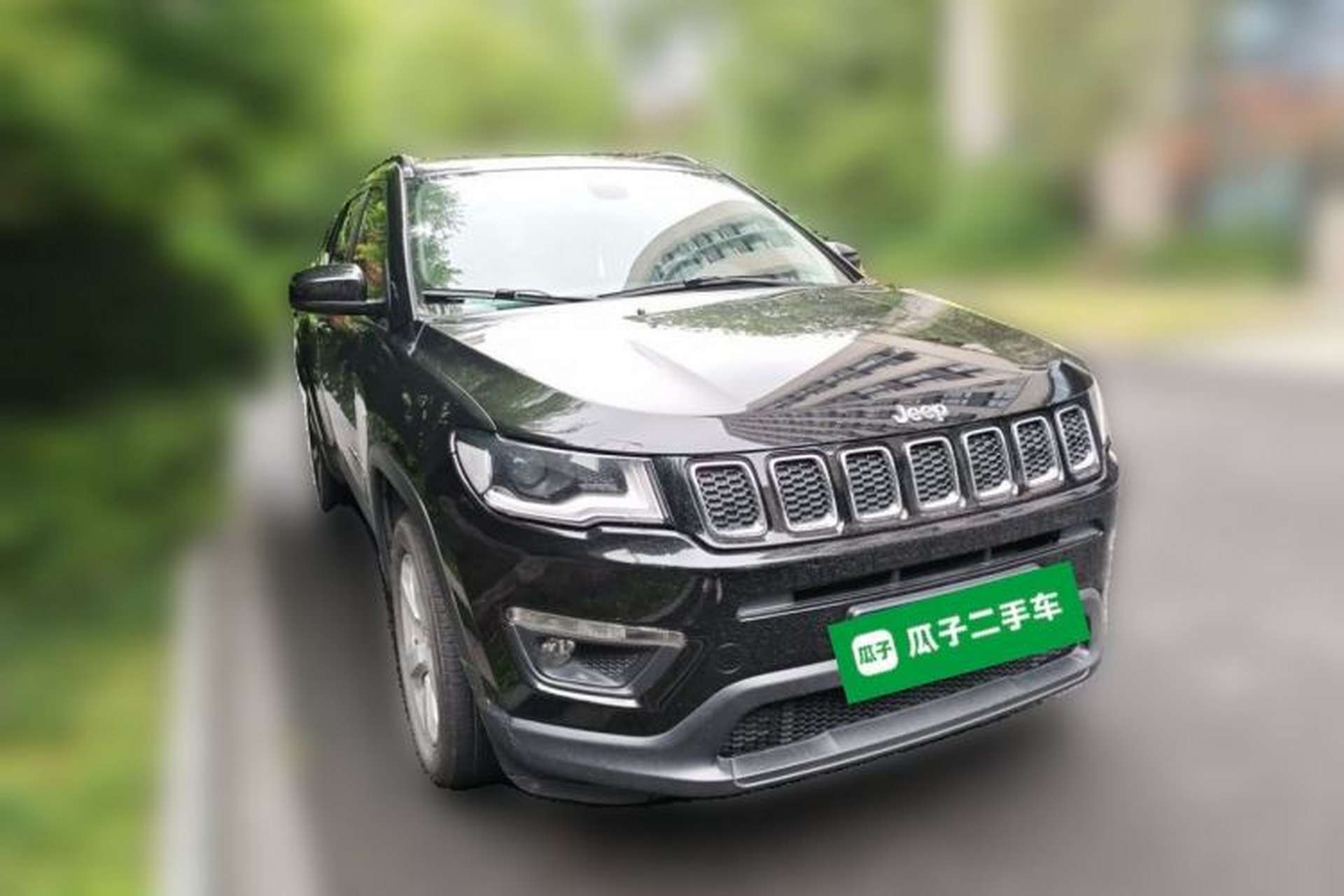 Used Jeep Compass 2017 200T Automatic Family Edition Front Right 45 Deg