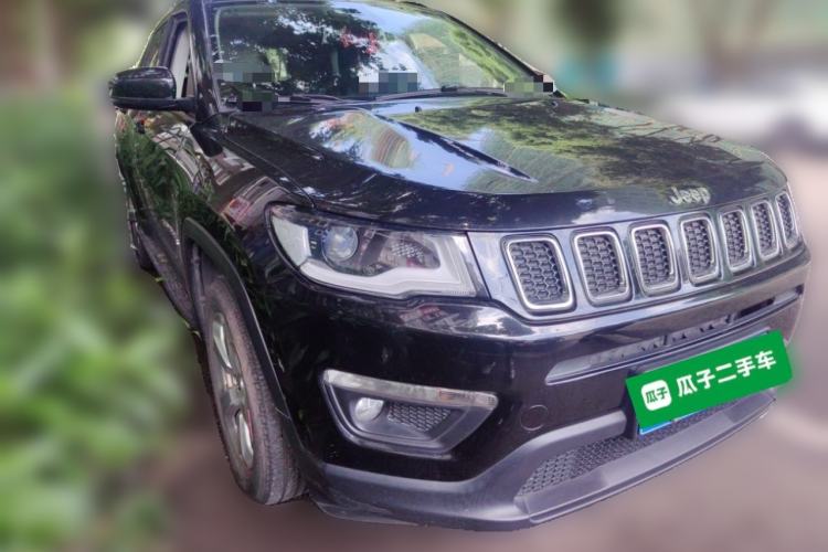 Used Jeep Compass 2017 200T Automatic Family Edition Front Right 45 Deg