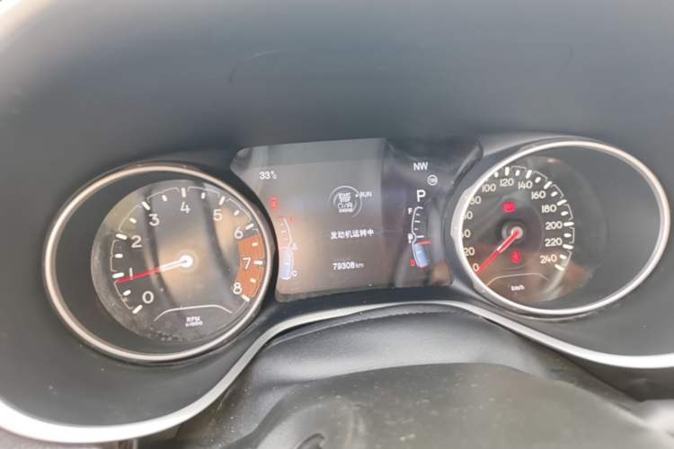 Used Jeep Compass 2017 200T Automatic Family Edition Instrument Cluster