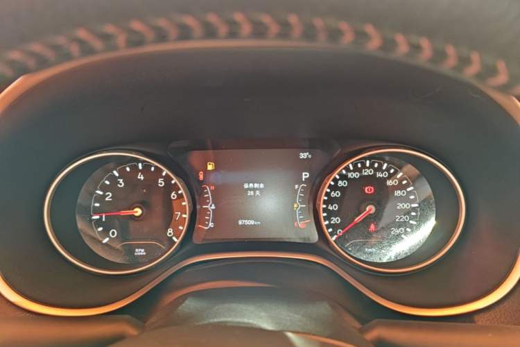 Used Jeep Compass 2017 200T Automatic Prestige Edition Instrument Cluster
