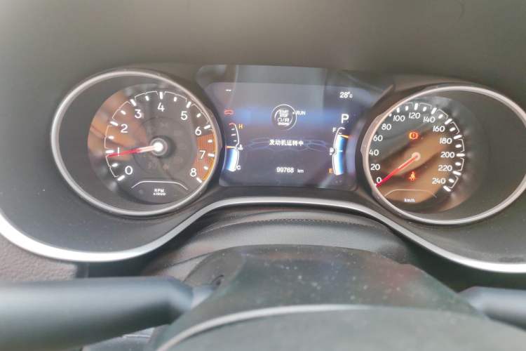Used Jeep Compass 2017 200T Automatic Family Edition Instrument Cluster