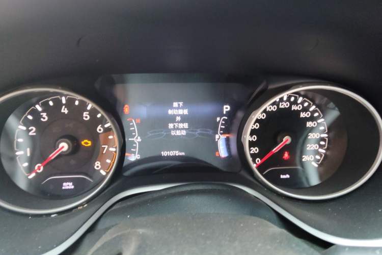 Used Jeep Compass 2017 200T Automatic Family Edition Instrument Cluster