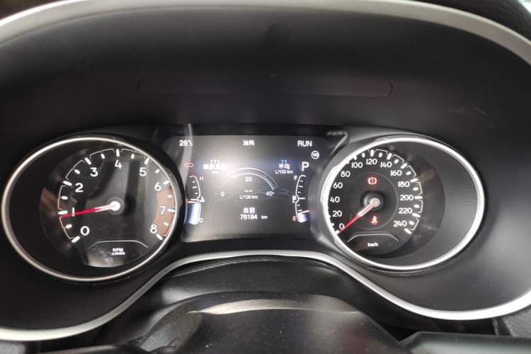 Used Jeep Compass 2017 200T Automatic Family Edition Instrument Cluster