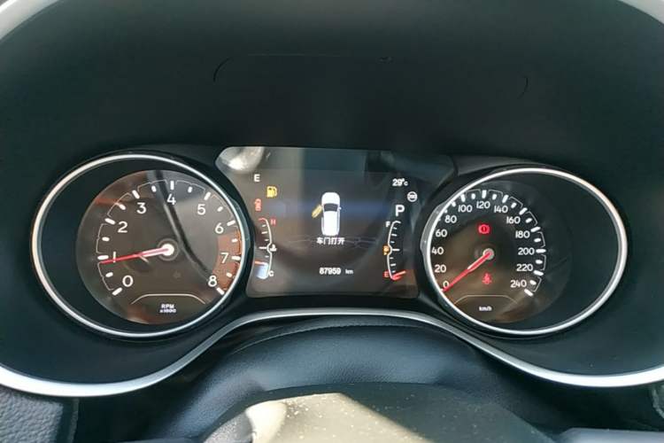 Used Jeep Compass 2017 200T Automatic Family Edition Instrument Cluster