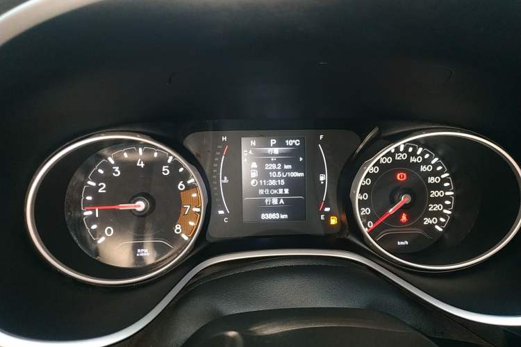 Used Jeep Compass 2017 200T Automatic Enjoyment Version Instrument Cluster