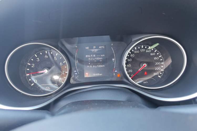 Used Jeep Compass 2017 200T Automatic Comfort Edition Instrument Cluster