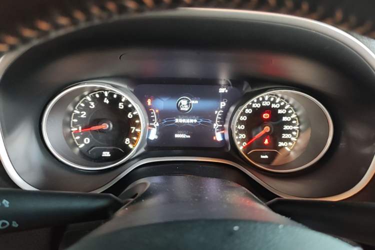 Used Jeep Compass 2017 200T Automatic Family Edition Instrument Cluster
