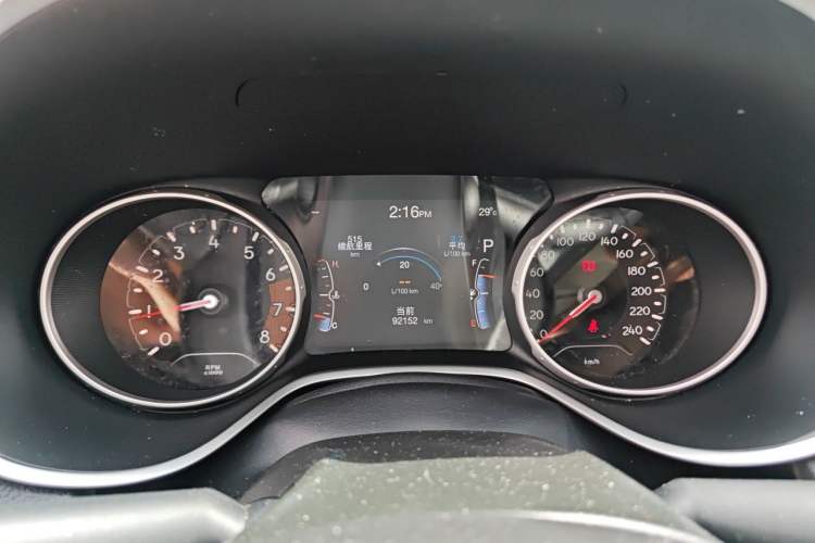 Used Jeep Compass 2017 200T Automatic Family Edition Instrument Cluster
