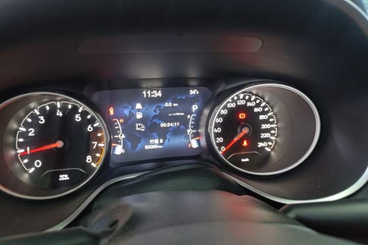 Used Jeep Compass 2017 200T Automatic Family Edition Instrument Cluster