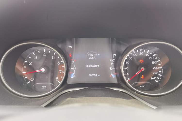 Used Jeep Compass 2017 200T Automatic Family Edition Instrument Cluster