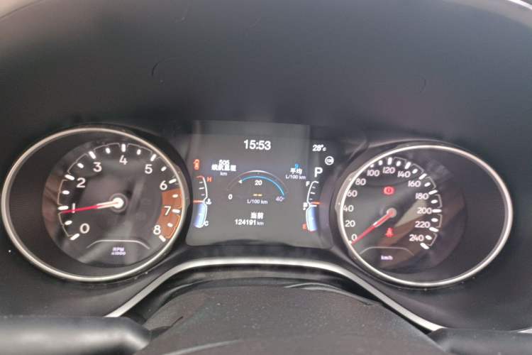 Used Jeep Compass 2017 200T Automatic Family Edition Instrument Cluster
