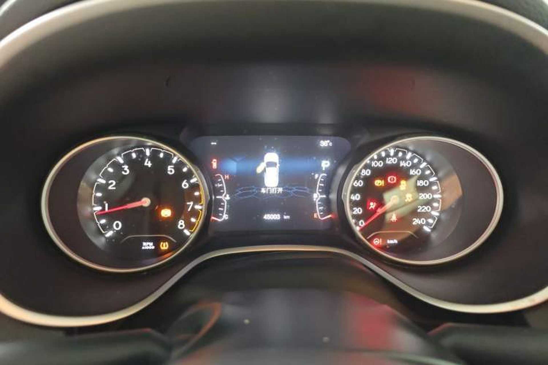 Used Jeep Compass 2017 200T Automatic Family Edition Instrument Cluster