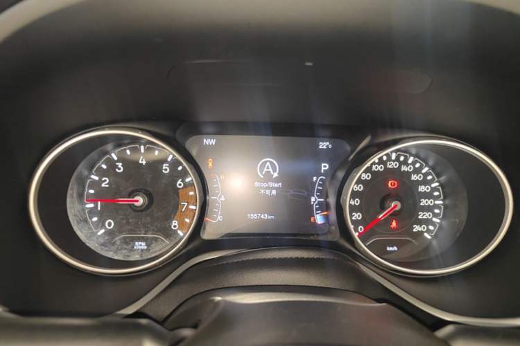 Used Jeep Compass 2017 200T Automatic Family Edition Instrument Cluster