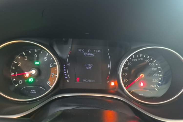 Used Jeep Compass 2017 200T Automatic Enjoyment Edition Instrument Cluster