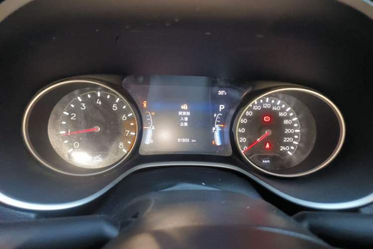 Used Jeep Compass 2017 200T Automatic Family Edition Instrument Cluster