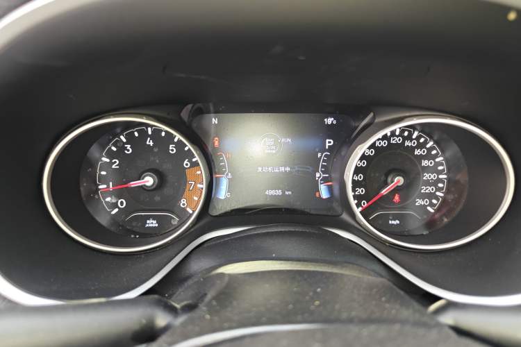 Used Jeep Compass 2017 200T Automatic Family Enjoyment Four-Wheel Drive Edition Instrument Cluster