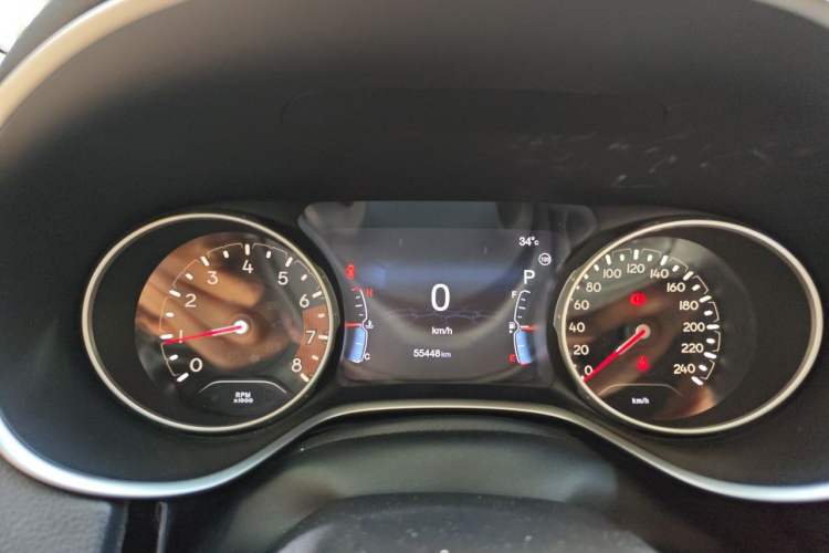 Used Jeep Compass 2017 200T Automatic Family Edition Instrument Cluster