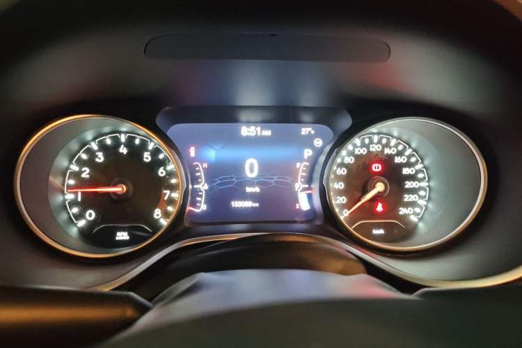 Used Jeep Compass 2017 200T Automatic Family Edition Instrument Cluster