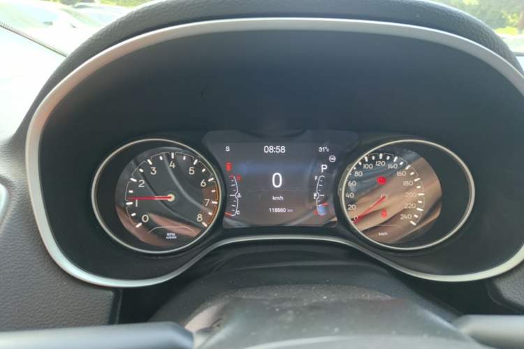 Used Jeep Compass 2017 200T Automatic Family Edition Instrument Cluster
