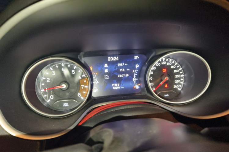 Used Jeep Compass 2017 200T Automatic Family Edition Instrument Cluster