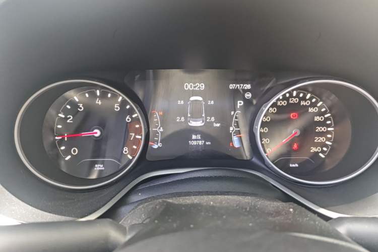 Used Jeep Compass 2017 200T Automatic Family Edition Instrument Cluster