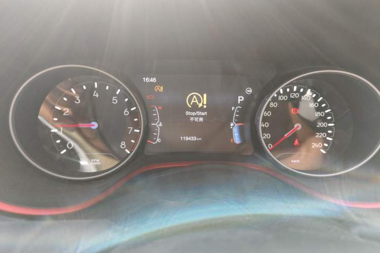Used Jeep Compass 2017 200TS Automatic High-Performance All-Wheel Drive Edition Instrument Cluster