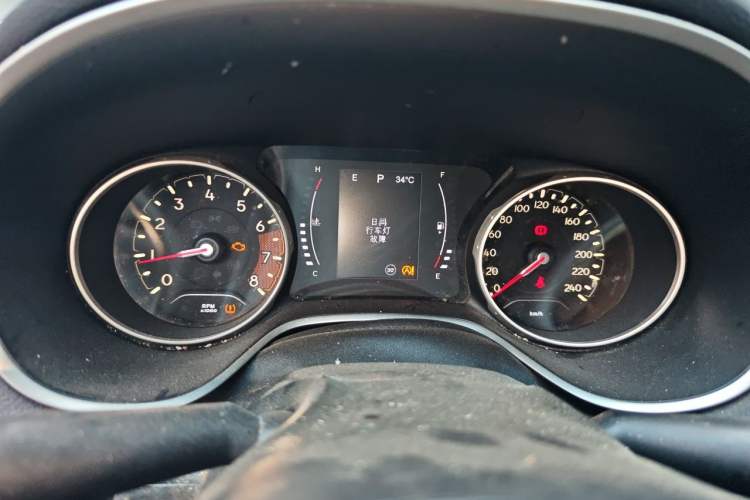 Used Jeep Compass 2017 200T Automatic Enjoyment Version Instrument Cluster