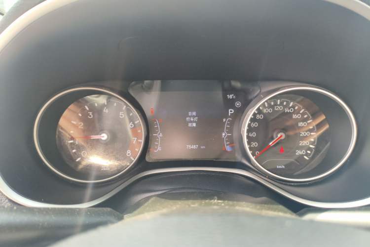 Used Jeep Compass 2017 200T Automatic Family Edition Instrument Cluster