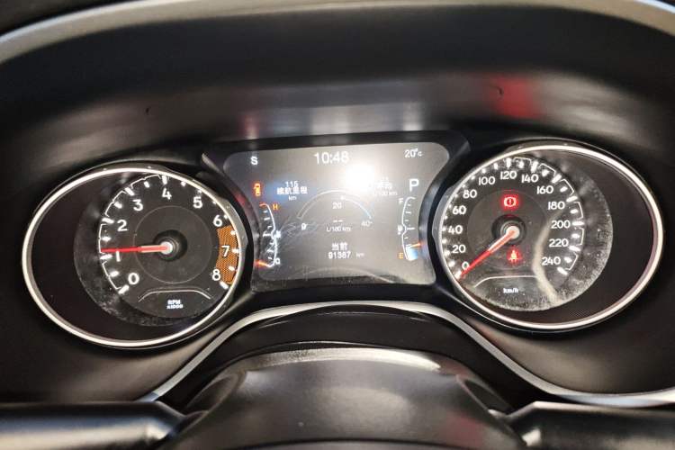 Used Jeep Compass 2017 200T Automatic Family Edition Instrument Cluster